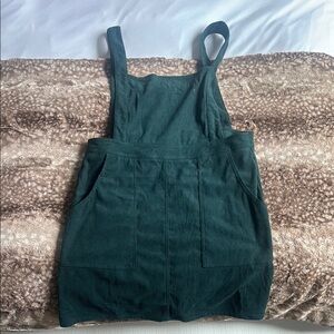 Lulu's Teal Corduroy Dress